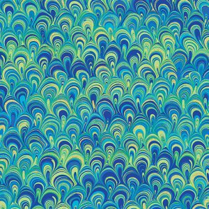 Benartex Fabrics Rhapsody in Blue Mineral Magic Blue