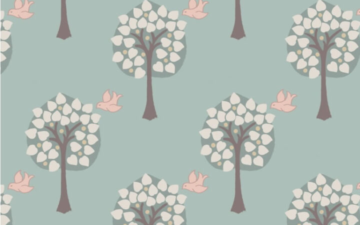 Lewis & Irene Dove House Love Tree Duck Egg