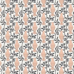Lewis & Irene Fabrics Dove House Doves on Cream