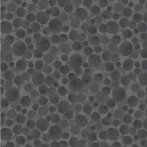 Lewis & Irene Fabrics Bumbleberries Blender Charcoal Grey