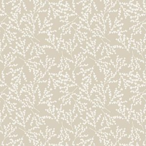 Lewis & Irene Fabrics Make A Christmas Wish Tonal Berries On Winter Mist