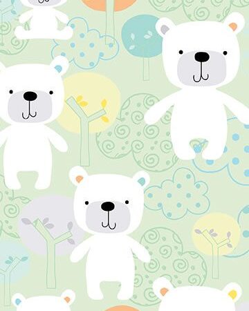 Benartex Breezy Baby Mint Bear