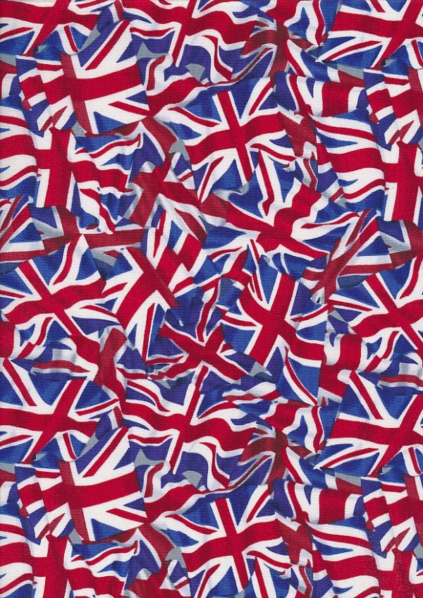 Benartex Medium Union Jack Flags