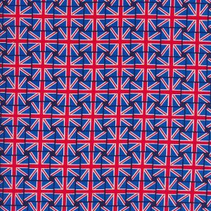 Small Union Jack Fabric by Benartex