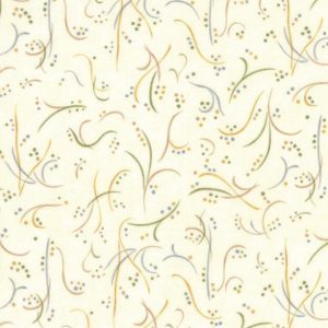 Moda Fabrics Country Road Twig Berries on Church White