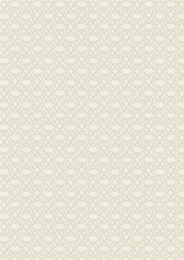Lewis & Irene Harbour Side Cream Fisherman's Knot