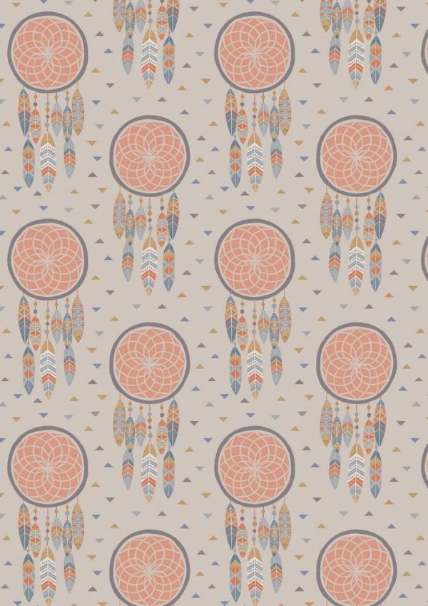 Lewis & Irene Fabrics To Catch a Dream Dream Catchers on Sand