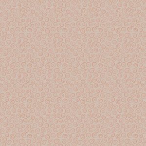 Lewis & Irene Fabrics To Catch a Dream Rose Gold Metallic Swirls