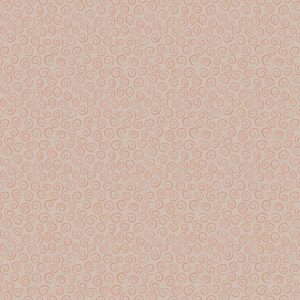 Lewis & Irene Fabrics To Catch a Dream Rose Gold Metallic Swirls