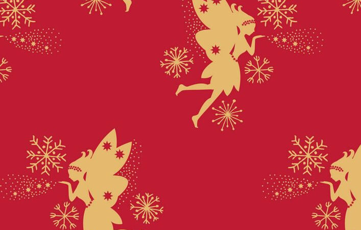 Make A Christmas Wish Fairies On Red