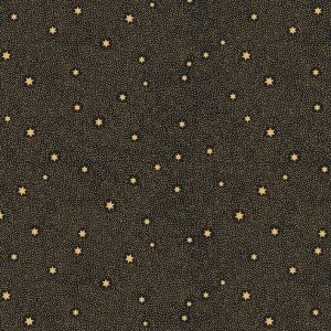 Lewis & Irene Fabrics Make A Christmas Wish Fairy Dust On Black