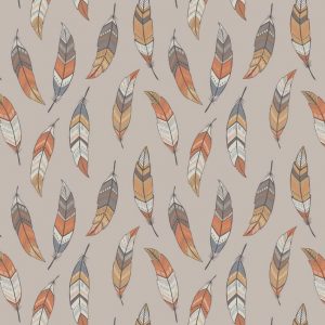 Lewis & Irene Fabrics To Catch a Dream Feathers on Sand