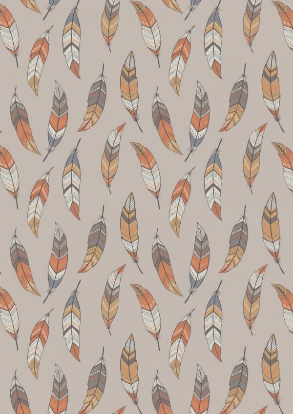 Lewis & Irene Fabrics To Catch a Dream Feathers on Sand