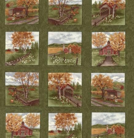 Moda Country Road Northern Pine Panel