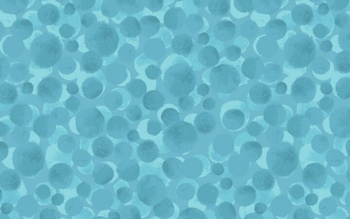 Lewis & Irene Bumbleberries Turquoise