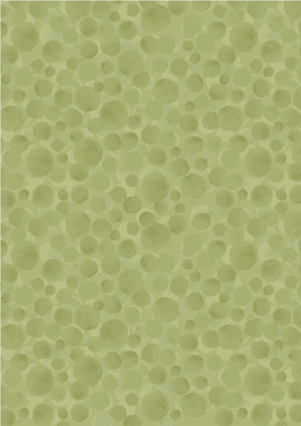 Lewis & Irene Fabrics Bumbleberries Grass Green