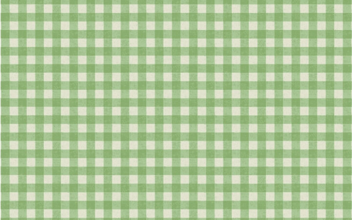 Lewis & Irene Farmers Market Grass Rustic Gingham