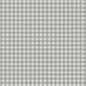 Lewis & Irene Farmers Market Rustic Grey Gingham Fabric