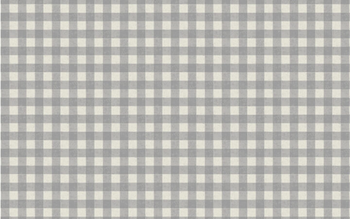 Lewis & Irene Farmers Market Grey Rustic Gingham