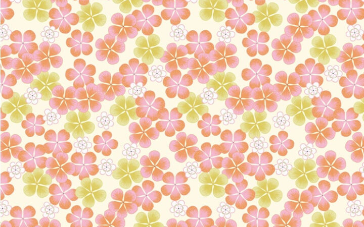 Lewis & Irene Tropicana Orange Tropical Flowers