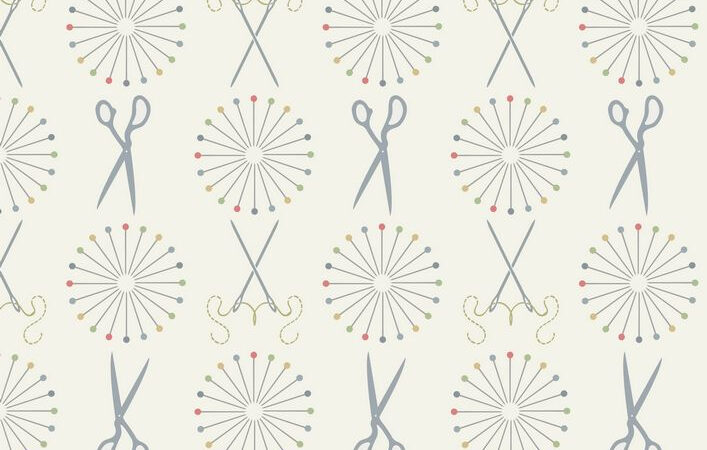Lewis & Irene Threaded with Love Pins & Needles
