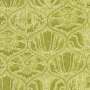 Moda Fabrics Poppy Mae Ogee Green Leaf