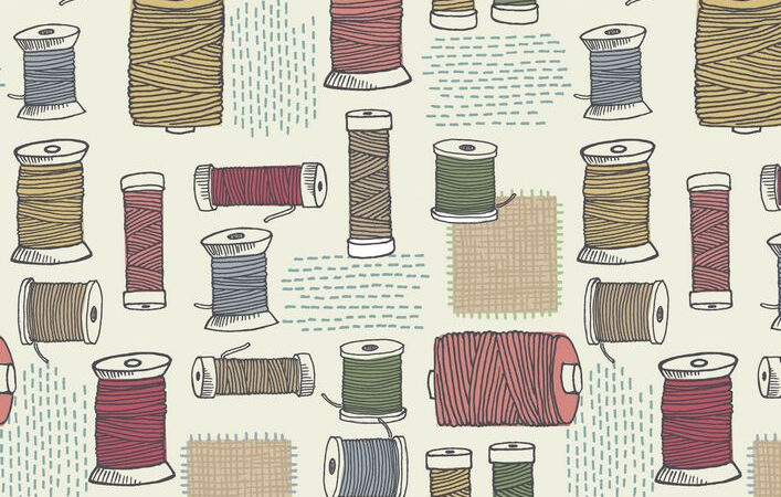 Lewis & Irene Threaded with Love Threads On Cream