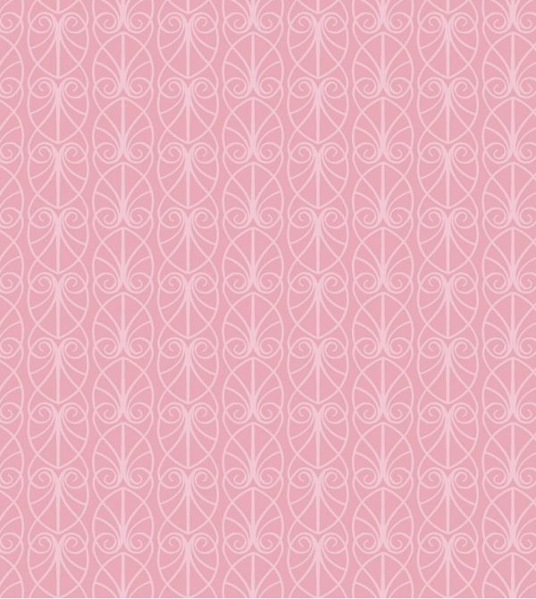 Lewis & Irene Fabrics April Showers Parisian Fretwork on Pink