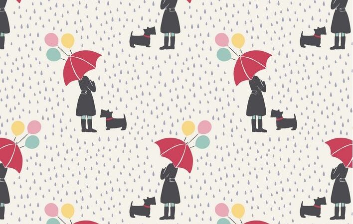 Lewis & Irene April Showers on Cream