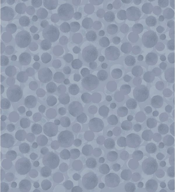 Lewis & Irene Fabrics Bumbleberries Misty Blue