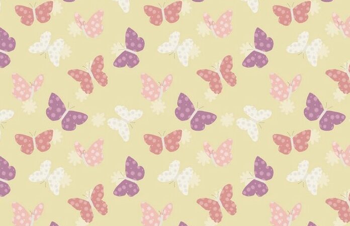 Lewis & Irene Bunny Garden Butterflies