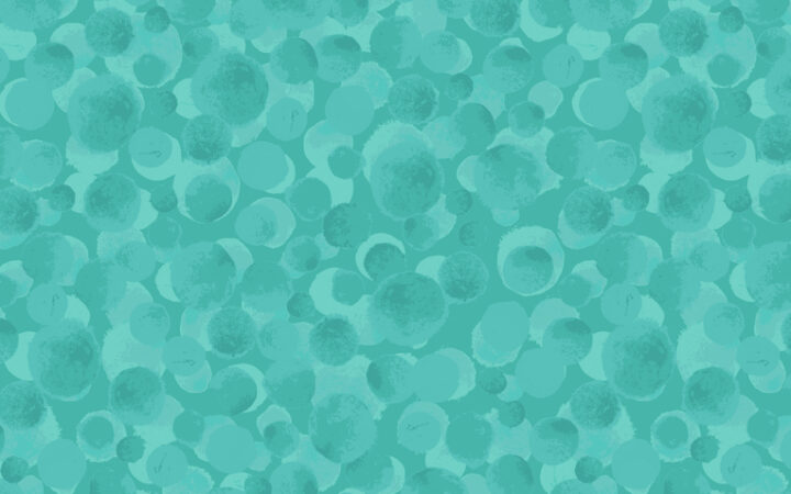 Lewis & Irene Bumbleberries Turquoise
