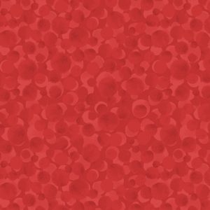 Lewis & Irene Fabrics Bumbleberry Blender in Red Lacquer