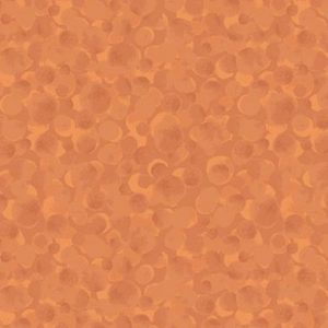 Lewis & Irene Fabrics Bumbleberry Blender in Clementine Orange