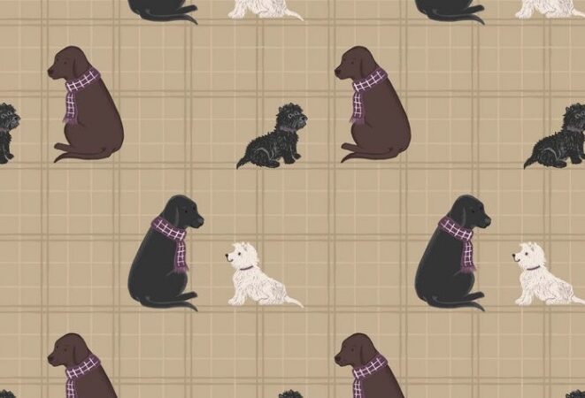 Lewis & Irene Dogs on Natural Check
