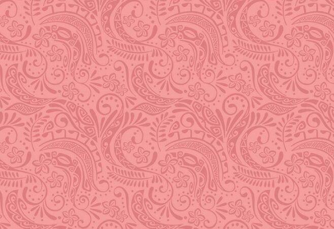 Lewis & Irene Island Girl Peach Pink Polynesia