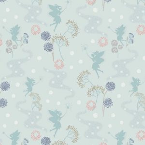 Lewis & Irene Fabrics Make Another Wish Fairy on Pale Blue