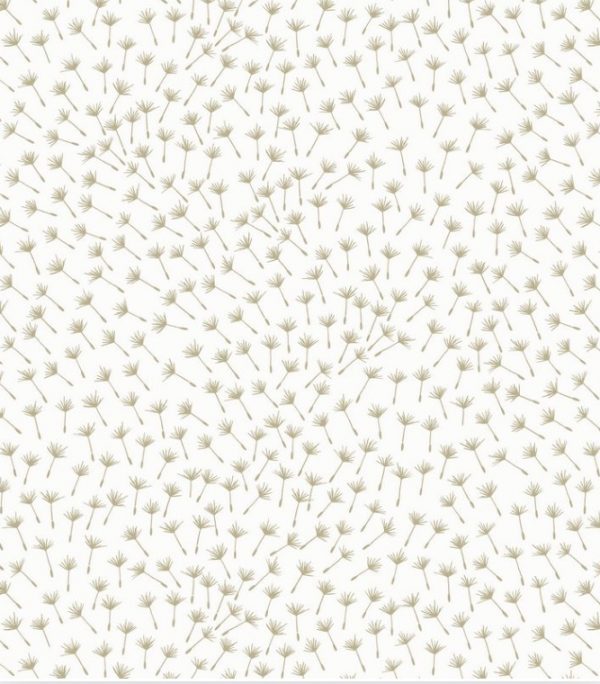 Lewis & Irene Fabrics Make Another Wish Fairy Seeds on White