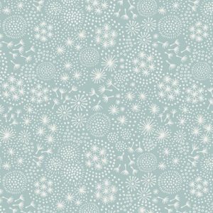 Lewis & Irene Fabrics Make Another Wish Wishes in the Breeze on Duck Egg