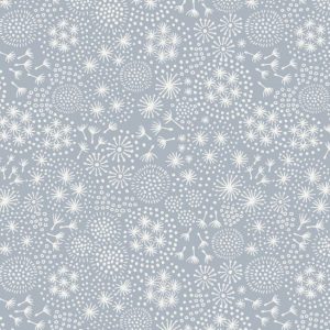 Lewis & Irene Fabrics Make Another Wish Wishes in the Breeze on Light Grey
