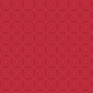 Lewis & Irene Fabrics The Glen Celtic Circles on Red