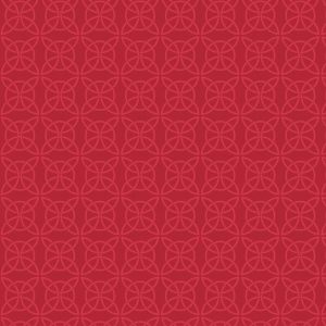 Lewis & Irene Fabrics The Glen Celtic Circles on Red