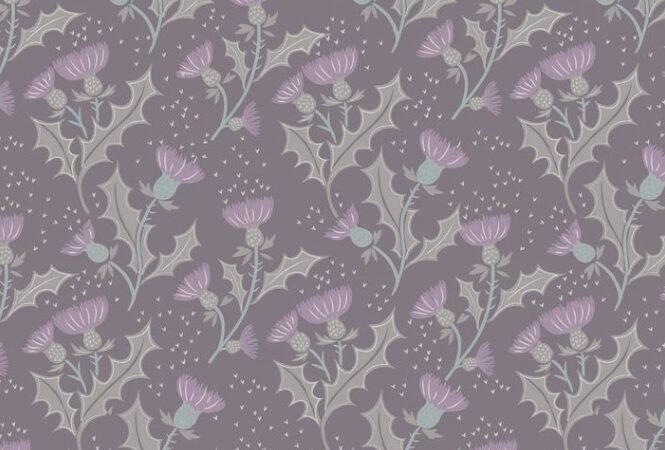 Lewis & Irene The Glen Thistle on Warm Grey