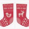 Lewis & Irene Nordic Christmas Stocking - Image 2