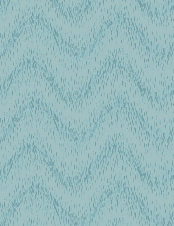 Lewis & Irene Fabrics Northern Lights Icy Blue