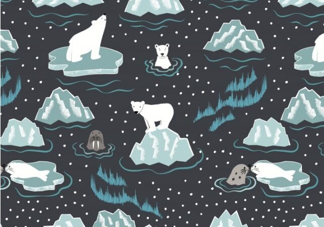 Lewis & Irene Northern Lights Midnight Walrus