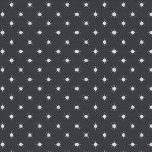 Lewis & Irene Fabrics Northern Lights Stars on Midnight