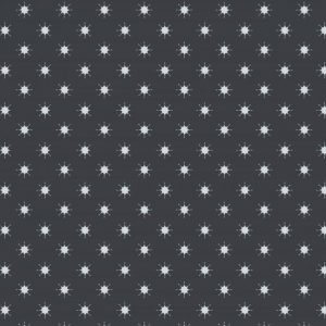 Lewis & Irene Fabrics Northern Lights Stars on Midnight