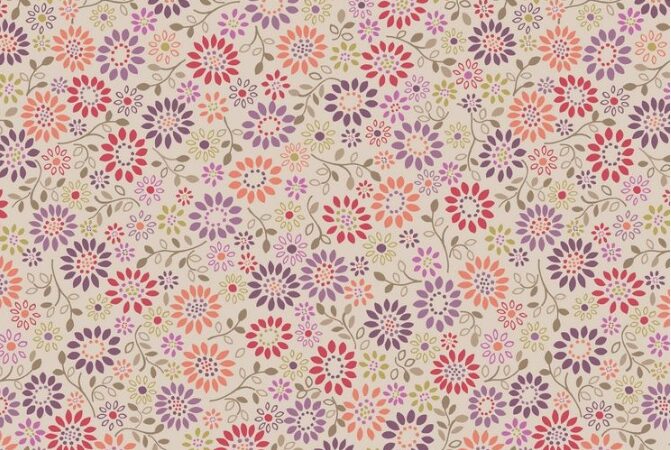 Lewis & Irene Flo’s Little Flowers All Around Daisy on Tea