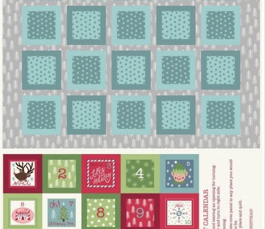 Lewis & Irene North Pole Advent Calendar on Silver